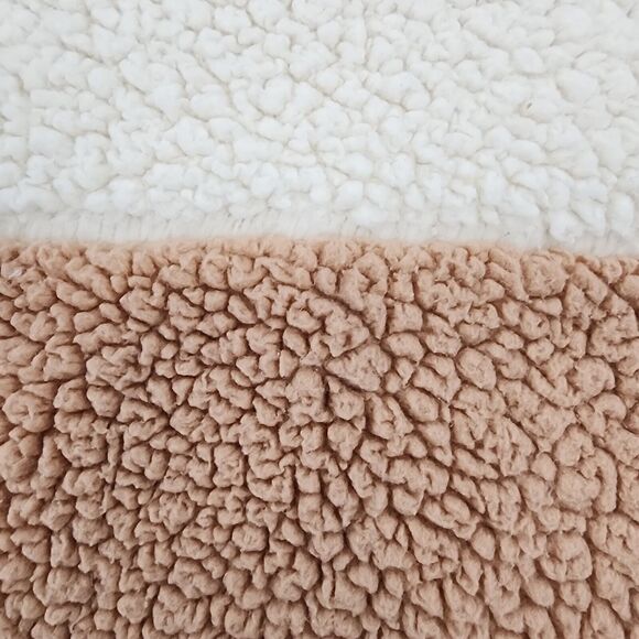 Lou Grey Jacket Womens Large Colorblock Cozy Up 1/4 Zip Sherpa Fleece Pullover - Picture 14 of 16